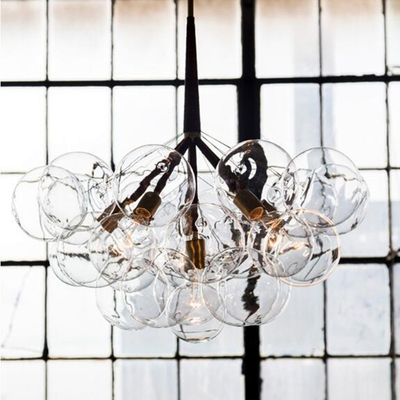 Nordic Concise Molecular Glass Chandelier  Living room Bar Jumbo Bubble Chandelier(WH-MI-326)