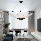 Post-modern minimalist chandelier Creative retractable bedroom living room Kroon 11 chandelier(WH-MI-332)