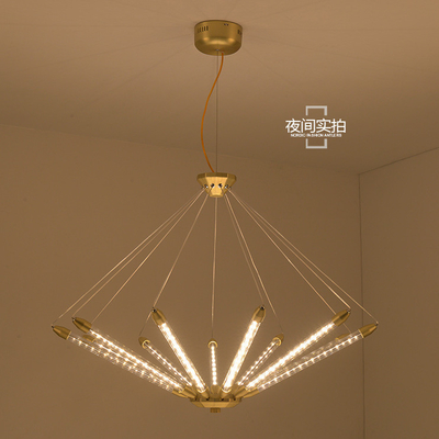 Post-modern minimalist chandelier Creative retractable bedroom living room Kroon 11 chandelier(WH-MI-332)