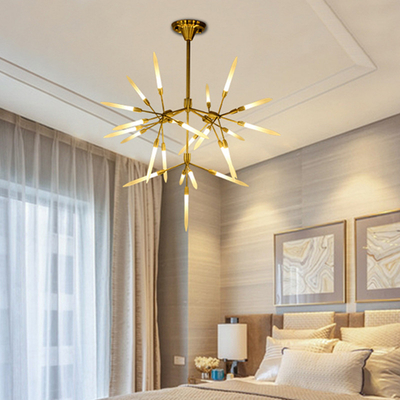 LED Design sputnik Chandelier Living Room Bedroom Dining Room Decor Spur Chandelier(WH-MI-337)
