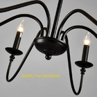 Modern Simple Pendant Lamp Living Room Kitchen Dining Room Lamp American Iron Chandelier(WH-CI-152)