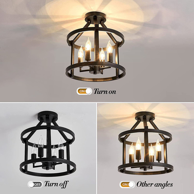 Retro American Vintage Chandelier Ceiling Light Farmhouse wholesale chandeliers(WH-CI-156)