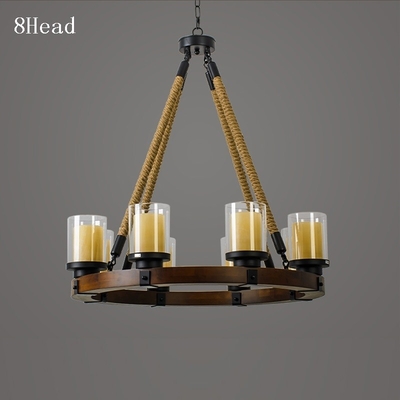 Retro Vintage Rope Pendant Light Lamp Loft Creative Personality Industrial Lamp(WH-CI-158)