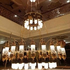 Customization project Masjid islamic chandelier large luxury gold mosque lighting(WH-DC-51)