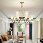 American rural living room modern creative simple dining room wheat chandelier(WH-CI-162)