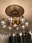 Mosque large chandelier for islamic center masjid project chandelier（WH-DC-56)