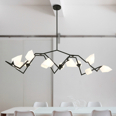 Luxurious Gold Chandeliers Peach Living Room Restaurant Indoor Decor Seed Chandelier(WH-MI-333)