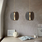 Nordic luxury restaurant small designer Pendant Light  bedroom bedside Arch Pendant Lamp(WH-GP-144)