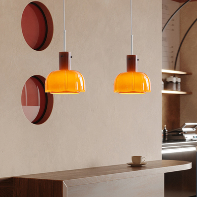 Modern Flower Pendant Lamp Restaurant Lovely Nordic Study Single Coffee Porto Pendant Light(WH-GP-130)