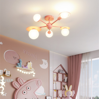 Modern Led Chandelier For Living Room Bedroom Children's Room Iron Kids Hanglamp(WH-AP-501)