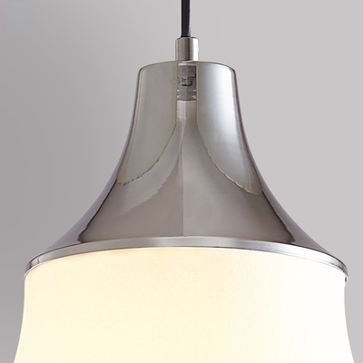 Nordic Silk Long Chandelier Modern Designer Study Bedroom Room Falkland Pendant Lamp(WH-MI-350)