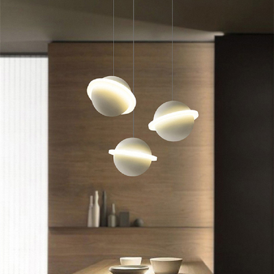 Minimalist Pendant Lights Design Jupiter Hanging Lamp For Living Room Study Bedroom moon lamp(WH-AP-509)