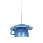 Modern Pendant Lights Macaroon Ceramic Lustrous Kitchen Teaport Hanging Lamp(WH-AP-510)