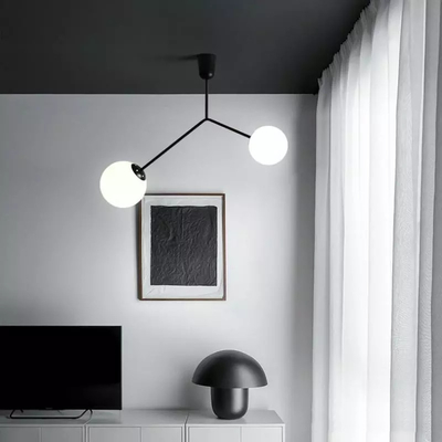 Nordic Minimalist Line Chandelier Modern Living Room Dining Room Home Decor Hanging Light（WH-AP-511)