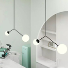 Nordic Minimalist Line Chandelier Modern Living Room Dining Room Home Decor Hanging Light（WH-AP-511)