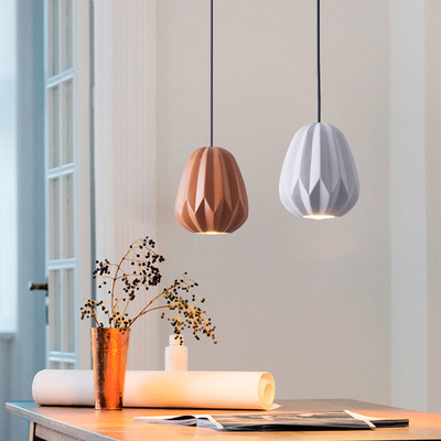 Nordic Resin Pendant Light For Dining Room Living Bedroom Bedside apartment lighting(WH-AP-512)