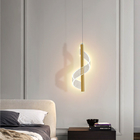 Modern Led Pendant Lights Minimalist Acrylic Hanglamp For Dining Room Bedroom Spril Light(WH-AP-513)