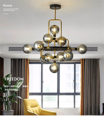 Nordic designer glass ball Chandelier for villa living room kitchen indoor Viaggio Chandelier(WH-MI-355)