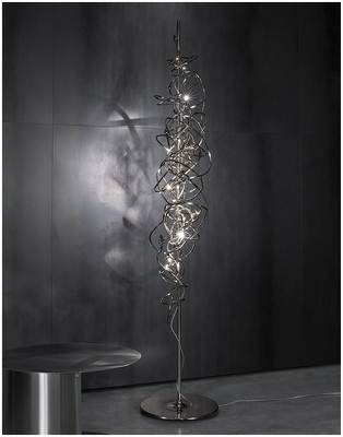 Postmodern creative art simple stainless chandelier living room Doodle Vertical chandelier(WH-MI-359)