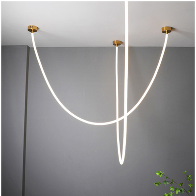 Nordic post-modern designer LED pendant lamp silicone lamp office lamp(WH-MI-369)