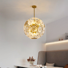Modern Ball Chandelier Led Glass Kitchen Pendant Light Gold Ceiling Lamp(WH-AP-522)