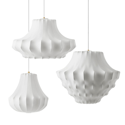 Nordic Silk Pendant Lights Simple Bedroom Normann Copenhagen Phantom Lamp(WH-MI-374)