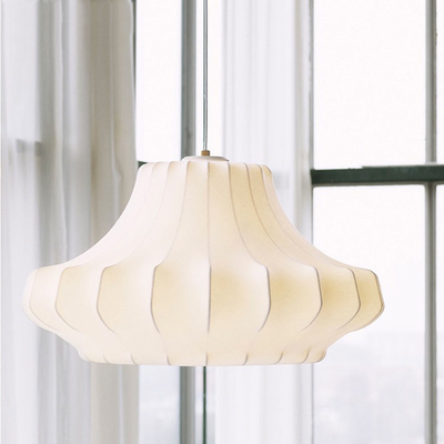 Nordic Silk Pendant Lights Simple Bedroom Normann Copenhagen Phantom Lamp(WH-MI-374)