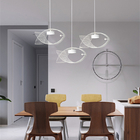 Modern Led Pendant Lights Designer Iron Fish Hanglamp For Dining Room Study zhongshan lighting(WH-AP-525)
