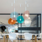 Modern Color Lollipop Pendant Light Nordic Minimalism Bedroom Dining Room Children's Room Led Pendant Lamp（WH-AP-530)