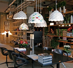 Nordic Modern Pendant Lights Aluminum Hanging Lamp For Dining Room Bedroom Cafe Bar lamp replica(WH-AP-534)