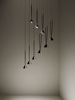 Nordic Minimalist Chandelier Designer Hall Cafe Luxury Stairwell Long Chandelier(WH-MI-388)