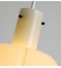 Glass pendant light restaurant retro lovely Nordic study single hanging lamp(WH-GP-173)