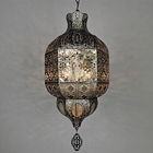 Moroccan Hanging Lamp Arabian Lighting Flame Lustre Oriental Arabic Home Pendant Light(WH-DC-65)