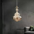 Decoration Glass Hanging Lamp for Dining Room Kitchen Bar LED Stars Glass Chandelier(WH-GP-175)