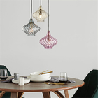 Nordic Ins Designer Colorful Glass Pendant Lights Romantic Indiviudal Hanging Lamp(WH-GP-176)