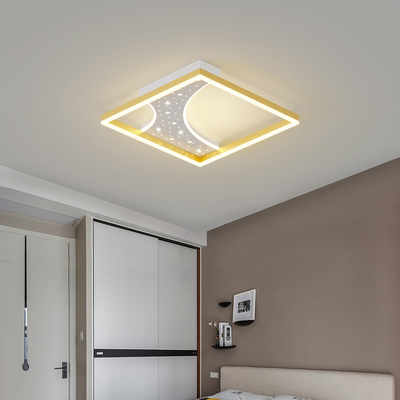 Modern Led Ceiling Lights Art Deco Star Indoor Lighting Living Room Bedroom Round ceiling lamp(WH-MA-200)