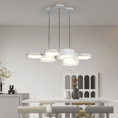 Nordic Minimalist Led Living Room Chandeliers Modern Hall Dining Room Ceiling Decoration Lamp（WH-MA-209）