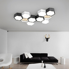 Simple Modern Living Room Lights Minimalist Bedroom Dining Room honeycomb LED Ceiling Lights(WH-MA-211)