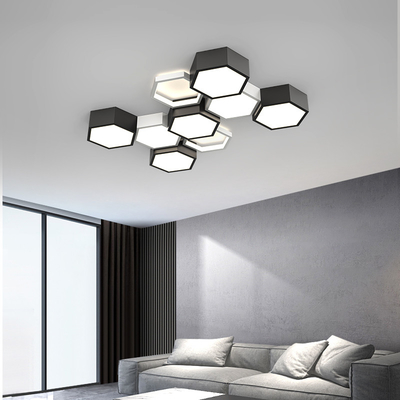 Simple Modern Living Room Lights Minimalist Bedroom Dining Room honeycomb LED Ceiling Lights(WH-MA-211)