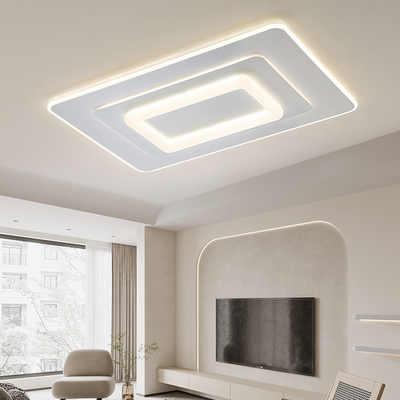 Nordic Living Room Recessed Led Ceiling Lights Rectangular Simple Modern Whole House Lamps(WH-MA-212)