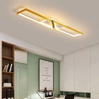 LED Office Ceiling Lamp Rectangular Modern Minimalist Meeting Living Room Strip Spot Lights(WH-MA-222)