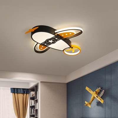 Nordic Creative Airplane LED Chandelier Simple Decor Modern Boy Room Airplane lamp(WH-MA-236)