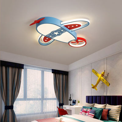 Nordic Creative Airplane LED Chandelier Simple Decor Modern Boy Room Airplane lamp(WH-MA-236)