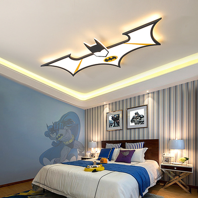 LED Child Chandeliers Study Creative Remote control bat Ceiling Lights(WH-MA-238)