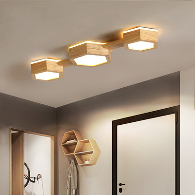 Japanese LED Corridor Lamp Modern Entrance Hall Hallway Lustres Nordic Creative Cloakroom Ceiling Lights(WH-WA-49)