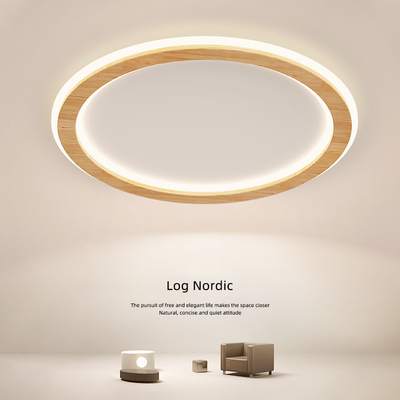 Modern Ceiling Lights Living Room Art dero Cloud round Wooden ceiling lights(WH-WA-50)