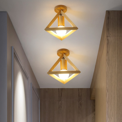 Nordic Wood Ceiling Lamp for Hallway Entrance Balcony Corridor Hallyway ceiling lamp(WH-WA-51)