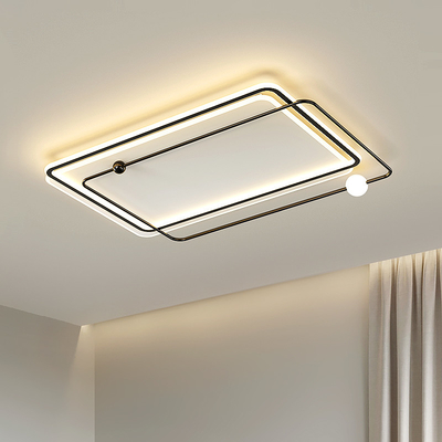 Nordic Living Room Minimalist Ceiling Lights Modern Bedroom Recessed  Rectangular Ceiling Lights(WH-MA-247)