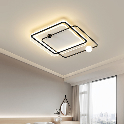 Nordic Living Room Minimalist Ceiling Lights Modern Bedroom Recessed  Rectangular Ceiling Lights(WH-MA-247)