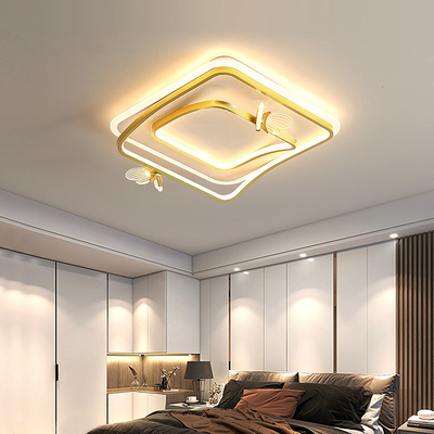 Modern living room luxury golden ceiling Lights simple home creative butterfly ceiling lamps(WH-MA-254)